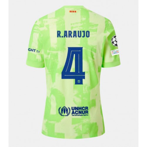 Fotballdrakt Herre Barcelona Ronald Araujo #4 Tredjedrakt 2024-25 Kortermet